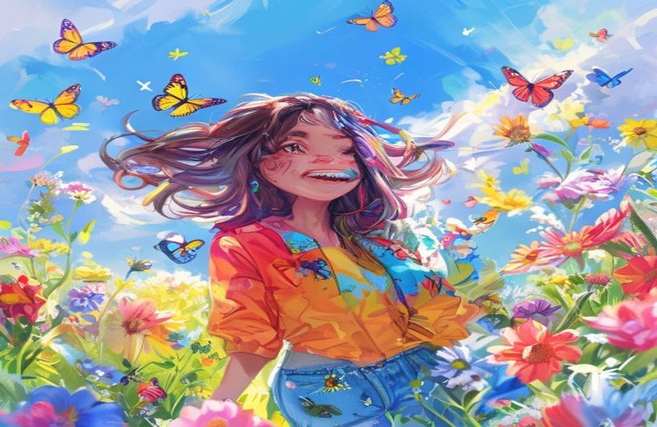 Cute Teen Girl Wallpaper