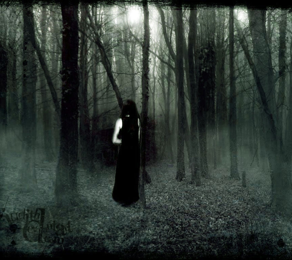 Horror Scary Horrible Creepy Woman Forest