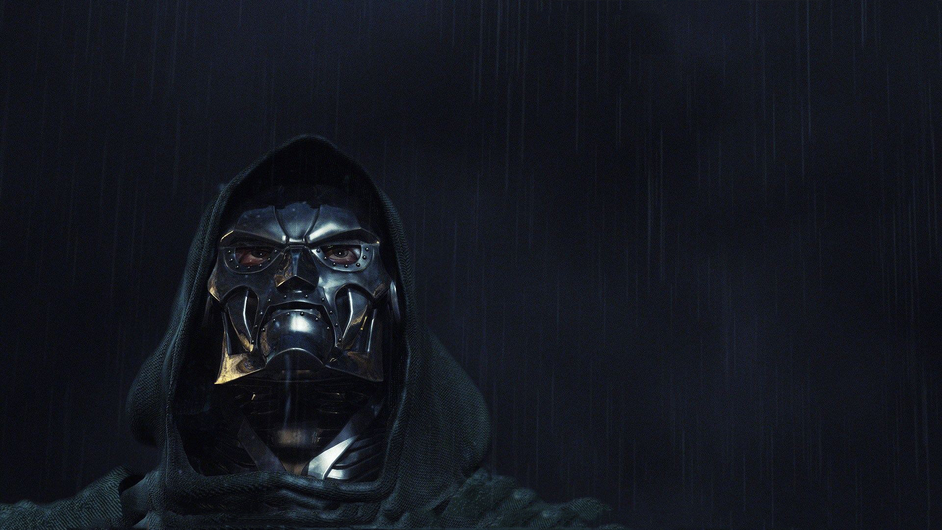 Desktop Wallpaper Of Rain Picture Mask Doctor Doom For