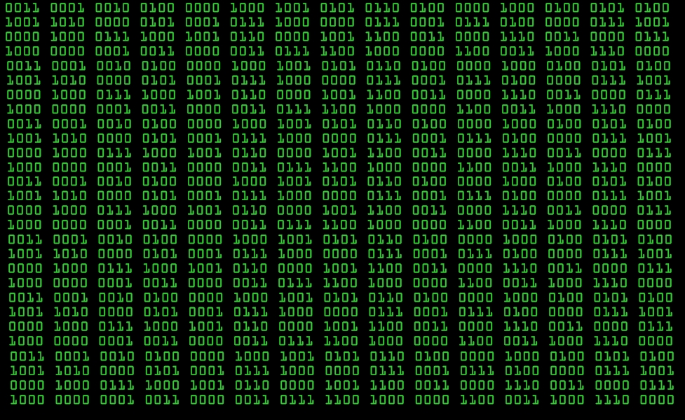 Free download Matrix Binary Wallpaper Binary code wa [977x600] for your ...