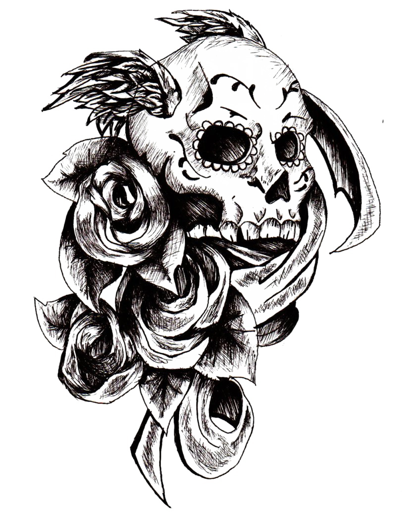 Free download Skull Tattoo PNG Image Transparent ...