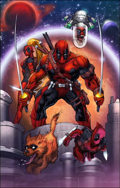 Deadpool Corps Wallpaper By Shelby Color