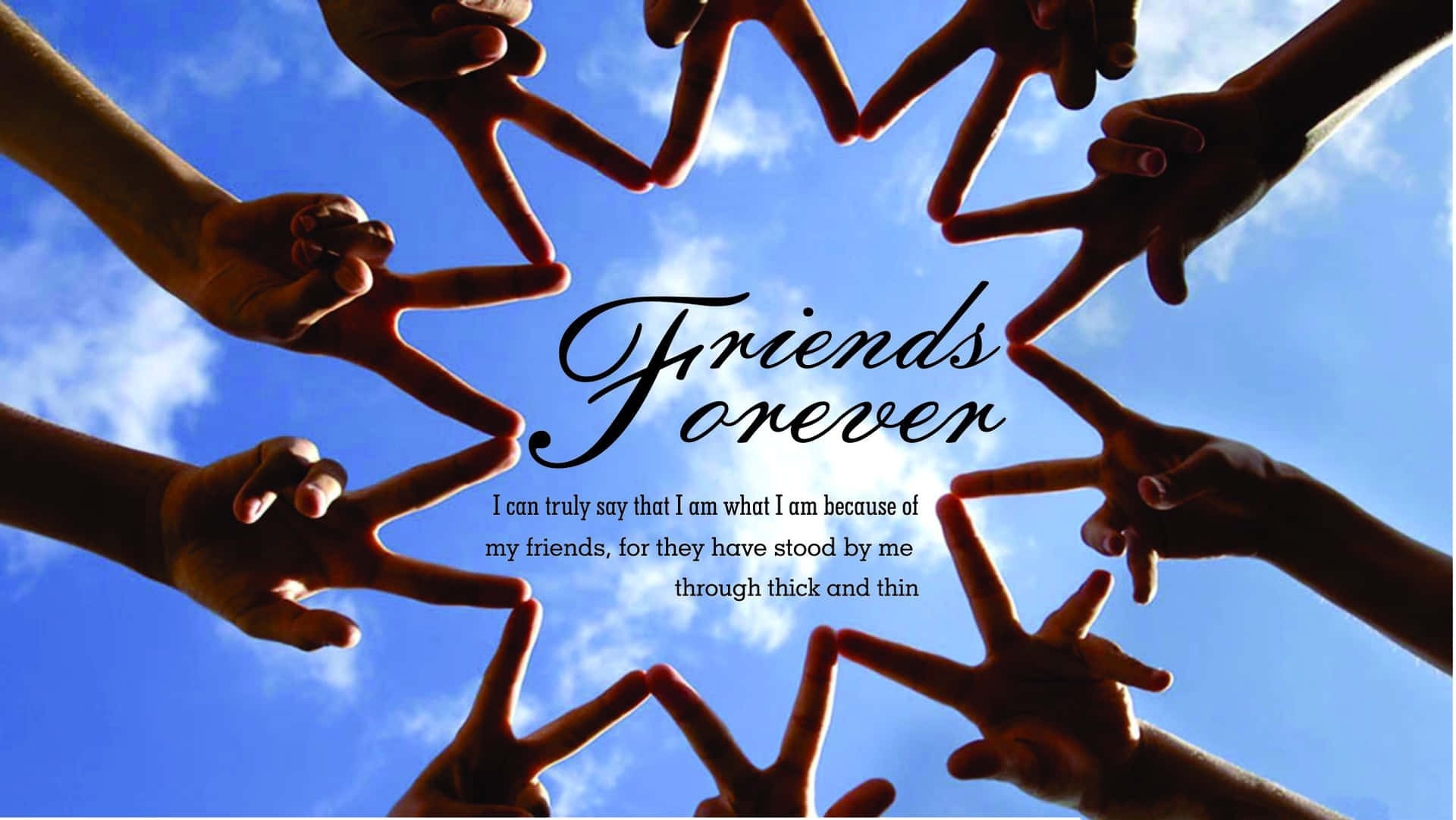 Group Of Friend Picture Wallpaper