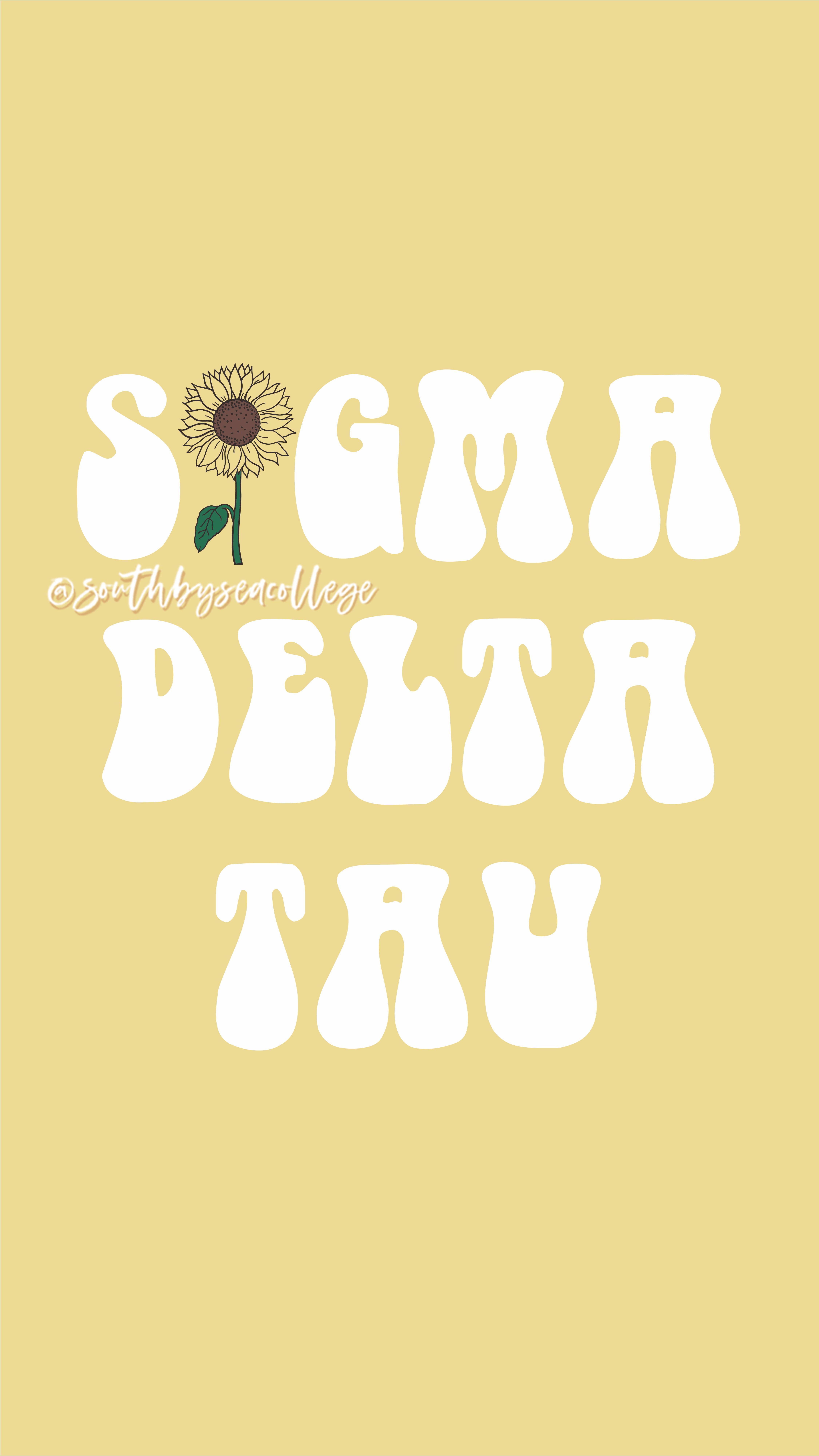 South By Sea Southbyseacollege Sigma Delta Tau Sigdelt Sdt