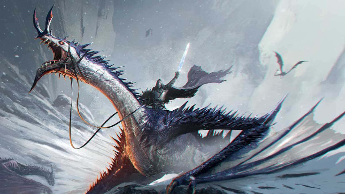 Epic Dragon 4k Wallpaper