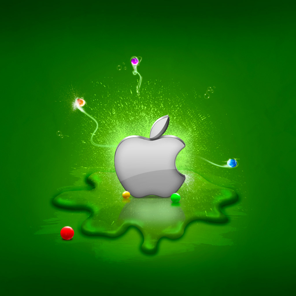 My iPad mini wallpaper HD apple logo93