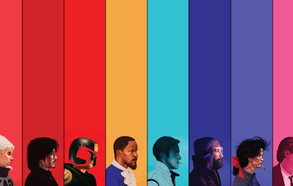 Judge Dredd Django Unchained Drive The Thing Heathers Wallpaper