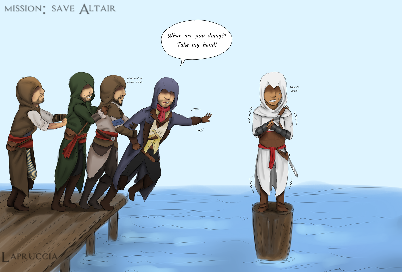 Ac Unity Co Op Save Altair By Lapruccia