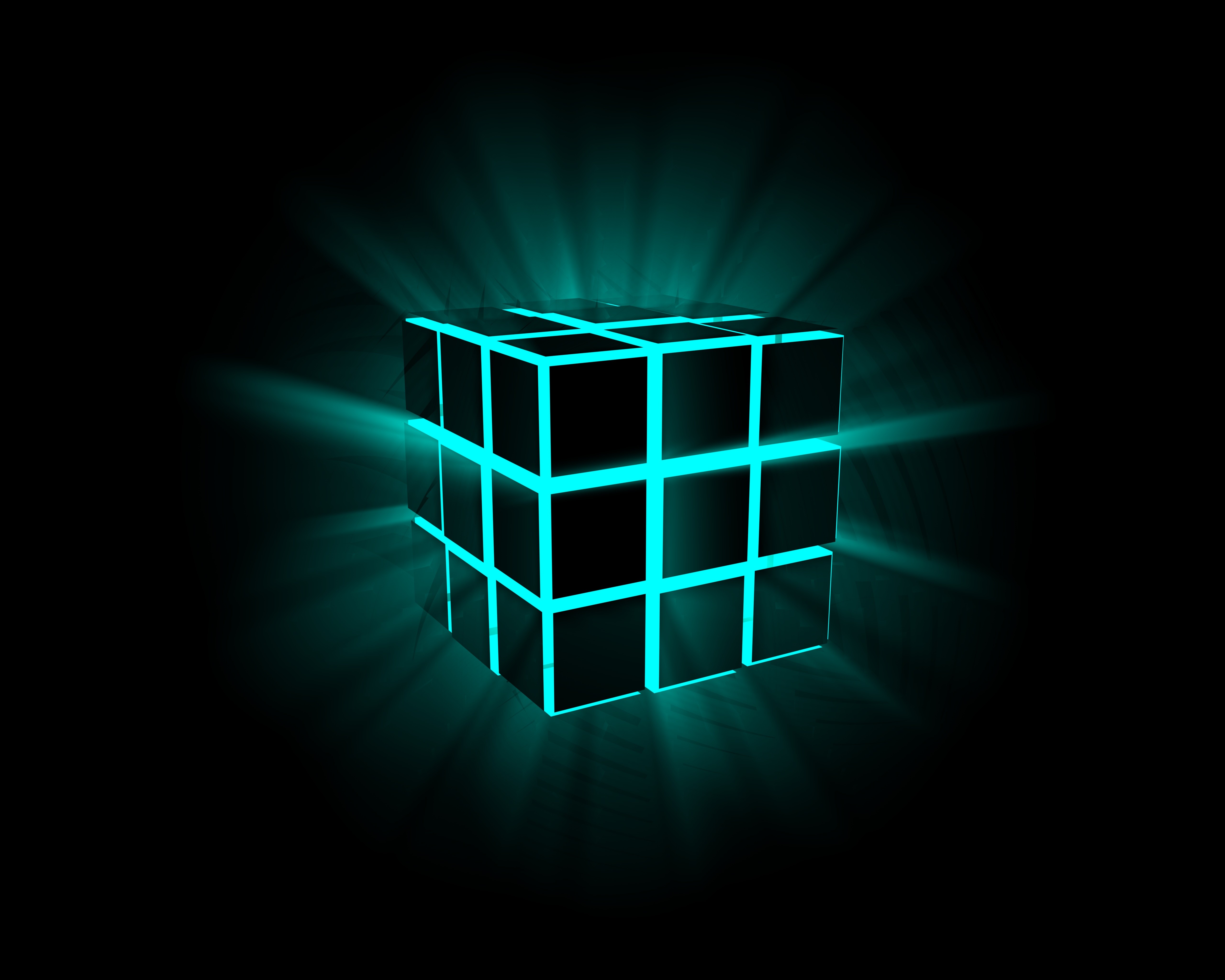 Rubiks Cube Wallpaper HD Background