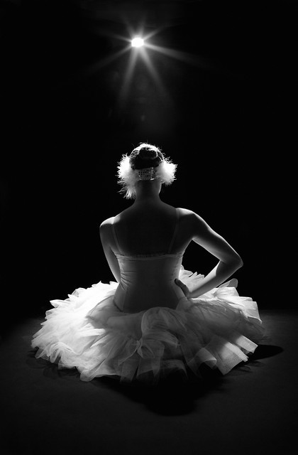 Ballerina Ballet Black And White Dance Photography Cover