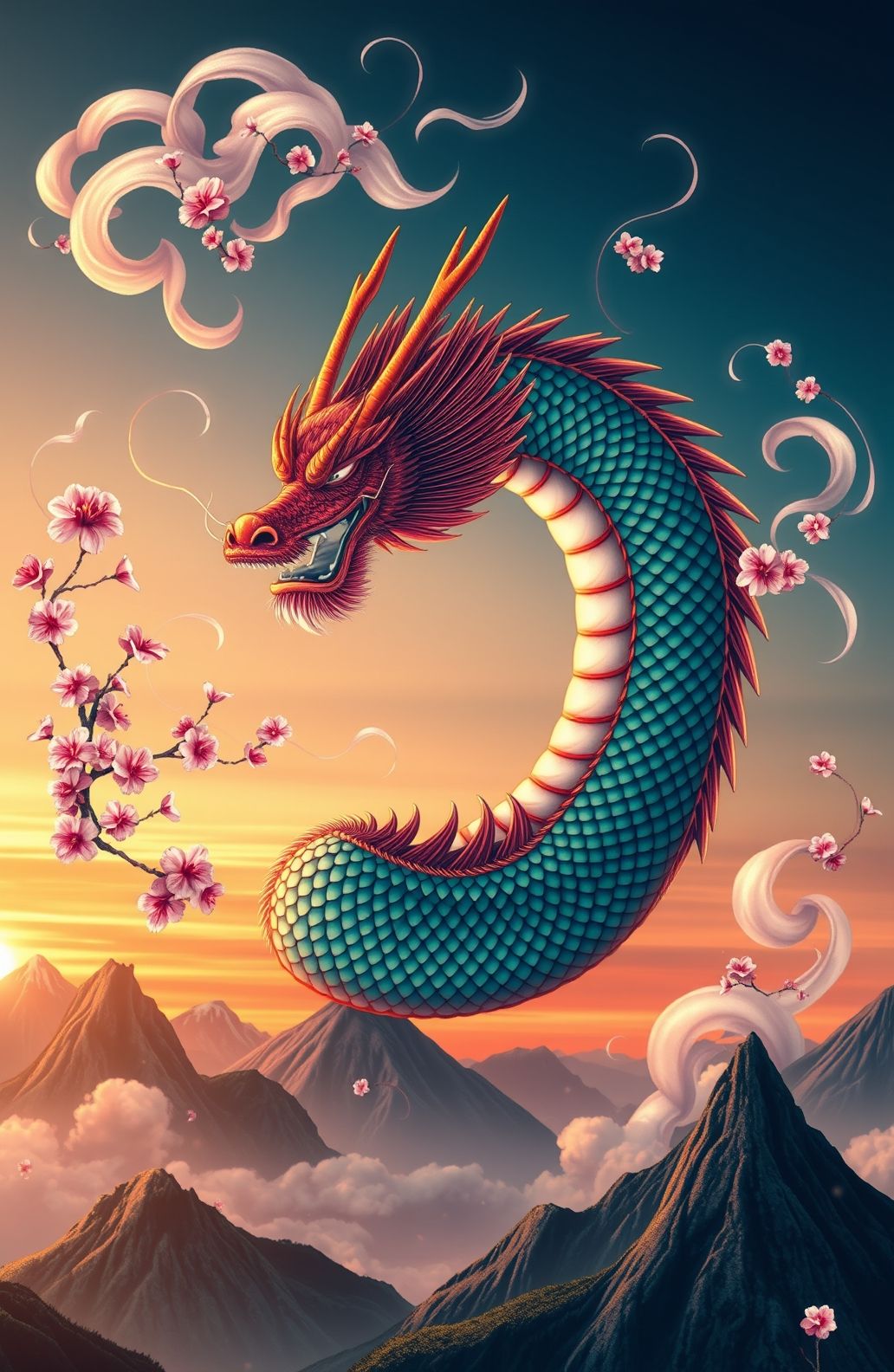 Japanese Dragon Wallpaper