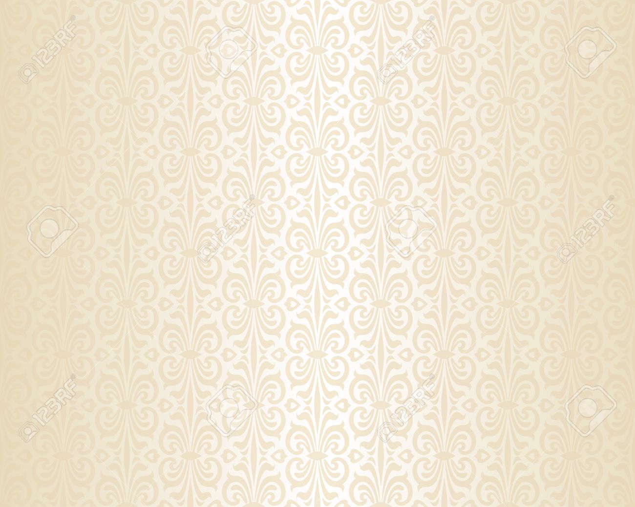 Bright Wedding Beige Luxury Vintage Wallpaper Background Pattern