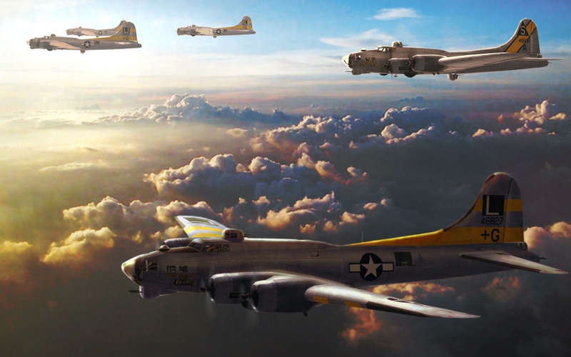 B17 Flying Fortress Wallpaper Aircraft