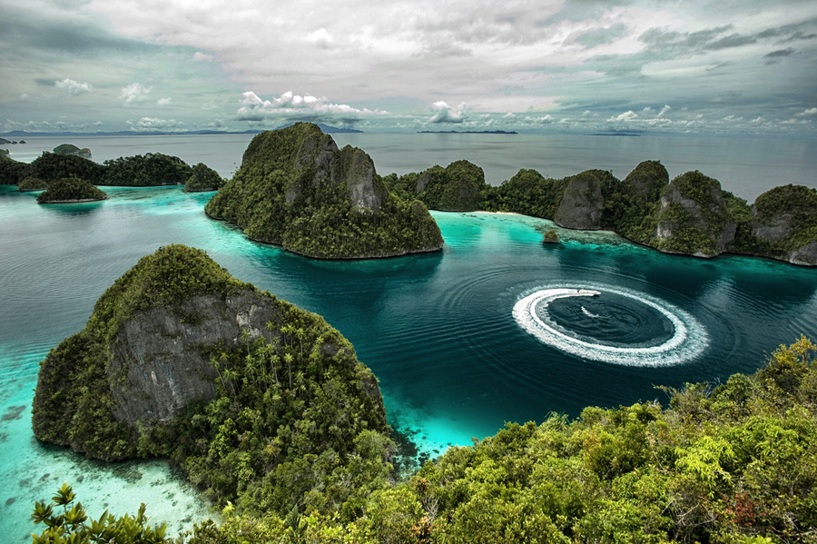 Kepulauan Raja Ampat Papua Barat Wallpaper