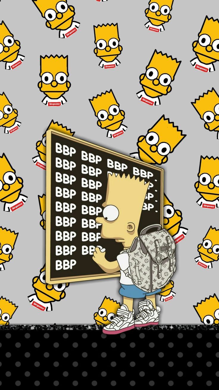 Bape Bart Simpson Wallpaper At Wallpaperbro