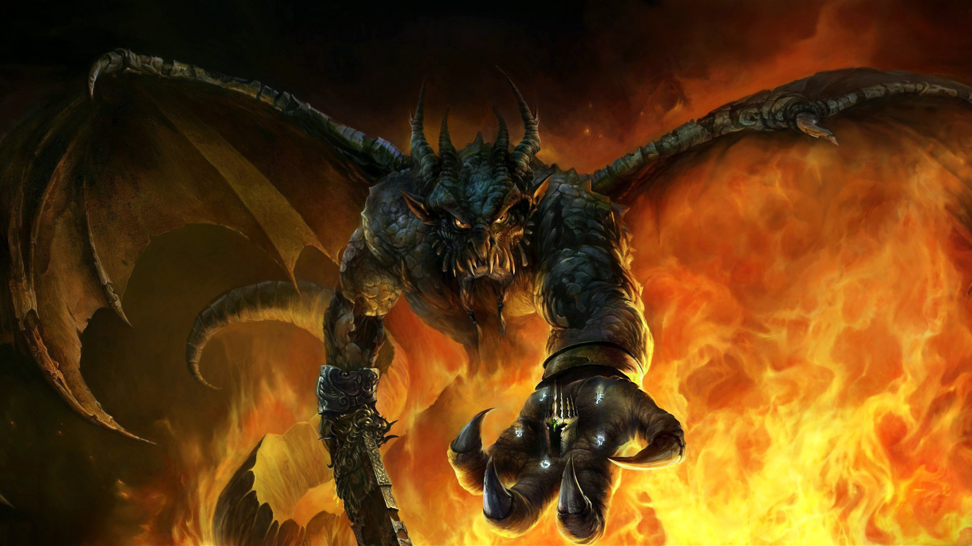 Fantasy Demon HD Wallpaper And