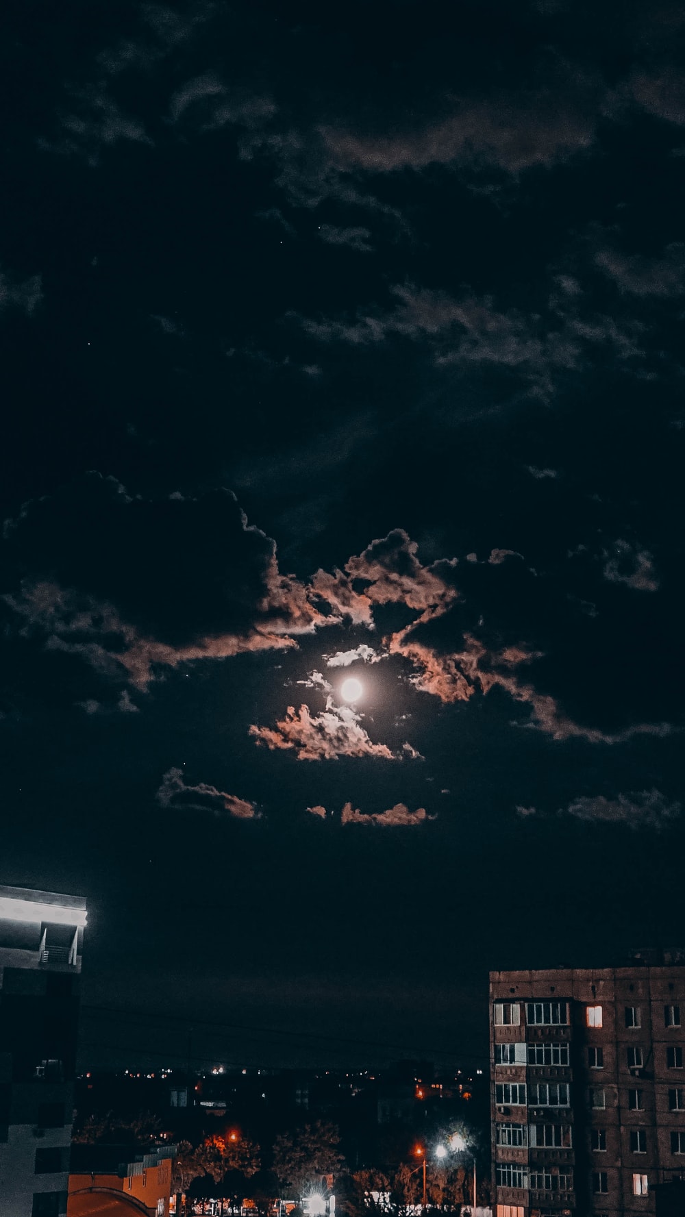Night Sky Clouds Pictures Image