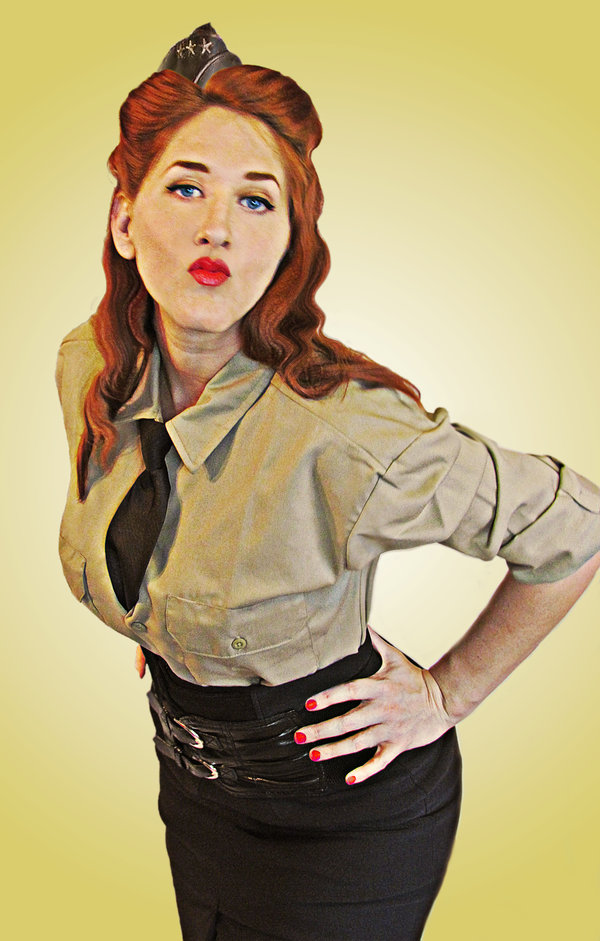 Military Pin Up Wallpaper By Courtenei