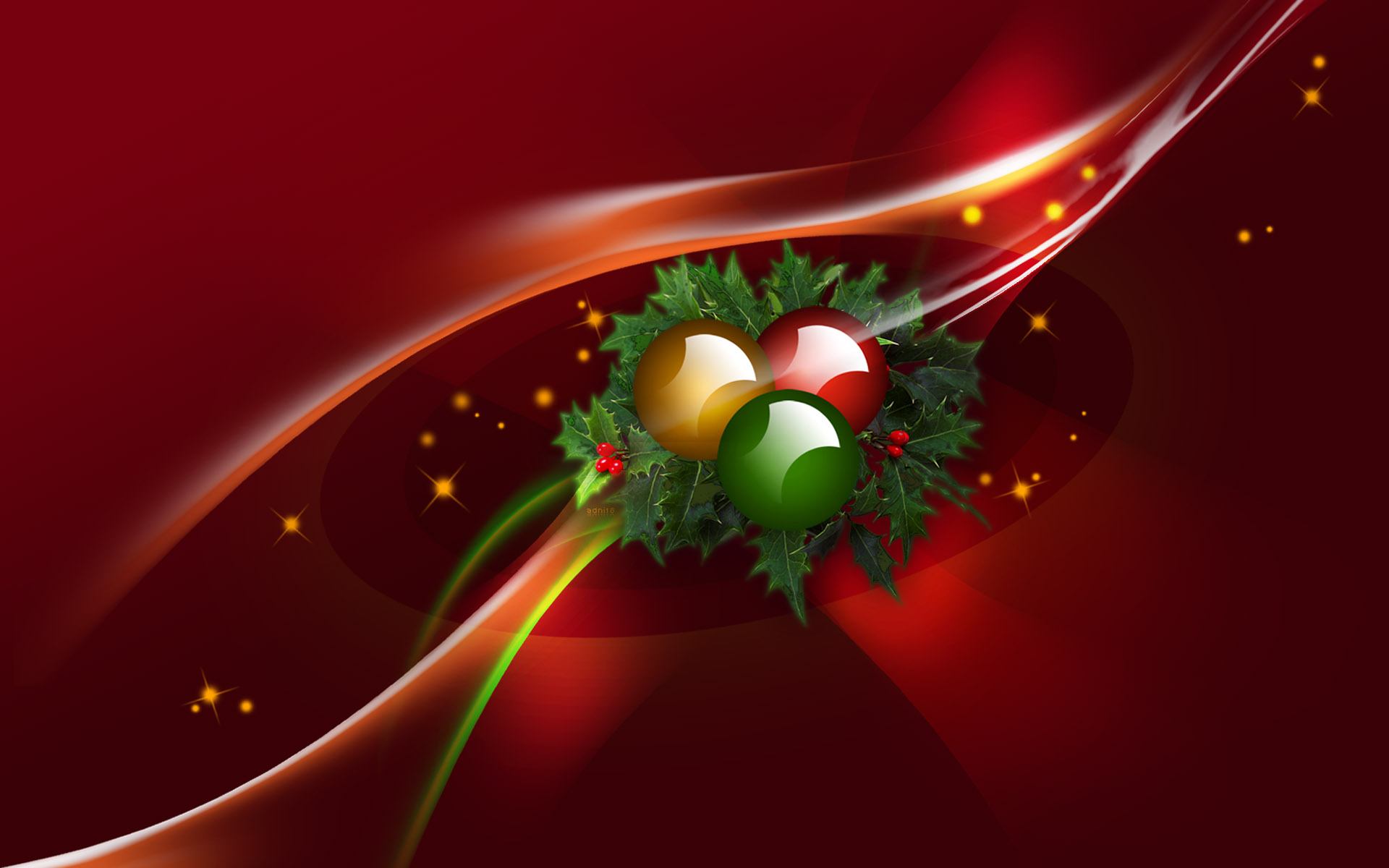 Christmas Theme Wallpaper Vector Drawing 11 Definition
