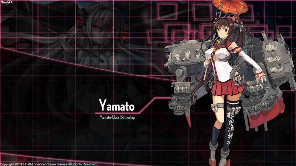 Kantai Collection Yamato Wallpaper By Shadowmilez