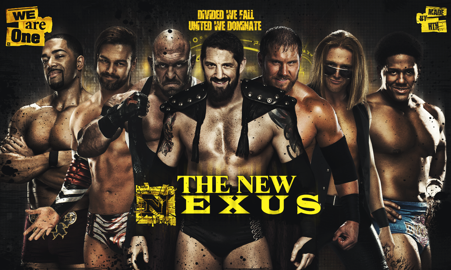 Wwe The New Nexus Wallpaper By Htn4ever