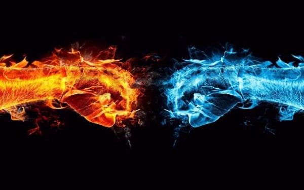 Fire And Ice Live Wallpaper HD Background