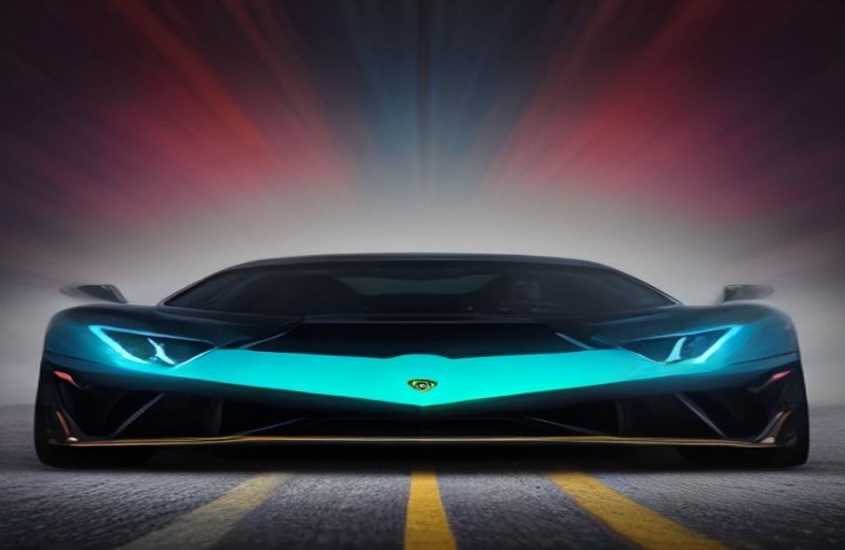 Rainbow Lamborghini Wallpaper