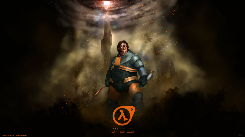 Gabe Newell Half Life Wallpaper By Darrengeers
