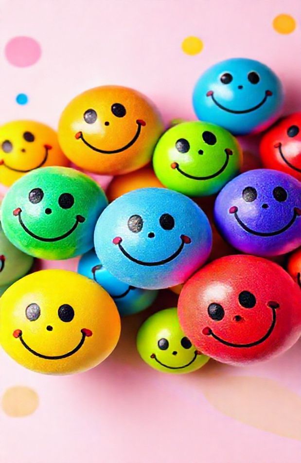Smiley Ball Wallpaper