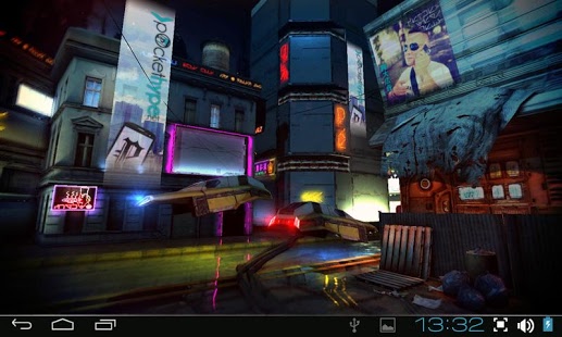 Futuristic City 3d Lwp Android Apps On Google Play