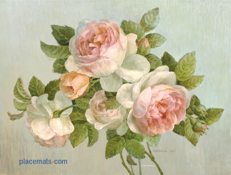 Placemats Pimpernel Antique Rose