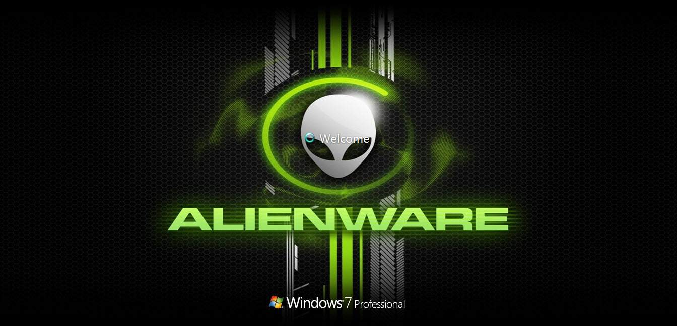 Alienware Logon Screen Wallpaper