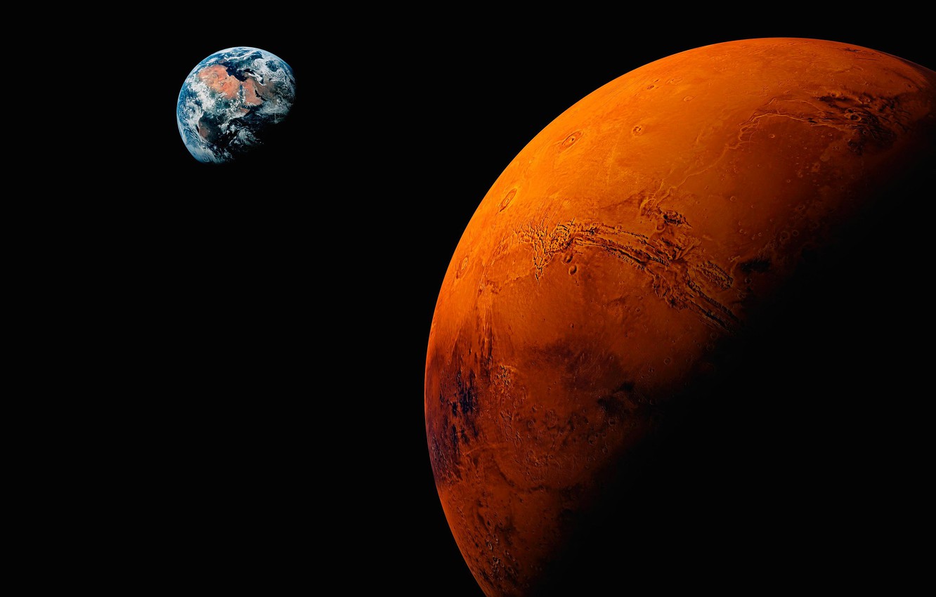 Wallpaper Space Earth Pla Mars The Red Image For