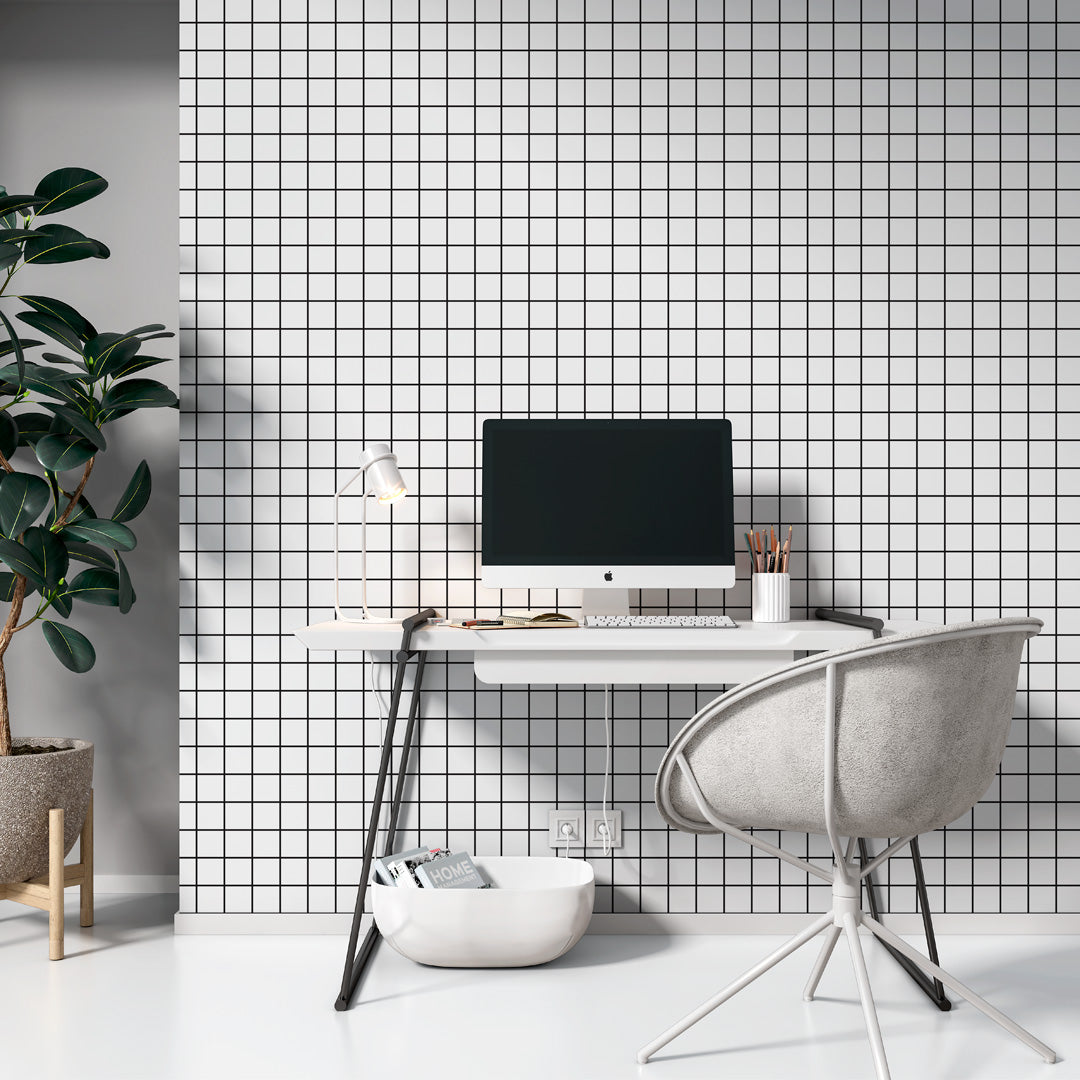 Grid Wallpaper Stickaroo