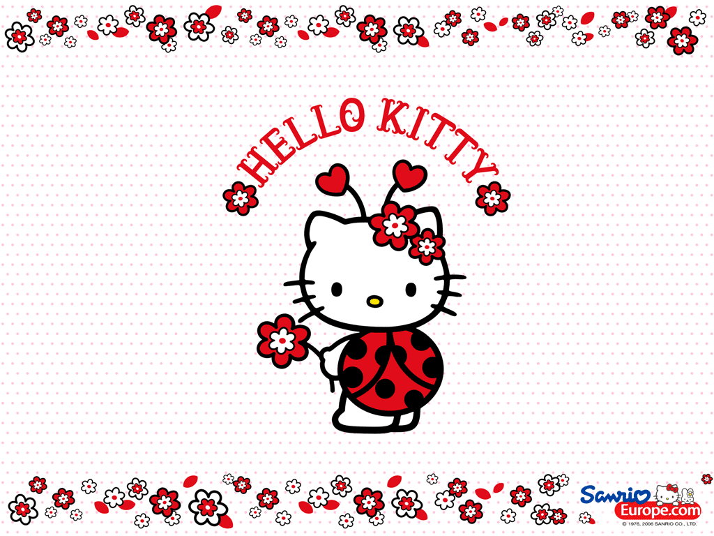 Hello Kitty Insect Wallpaper