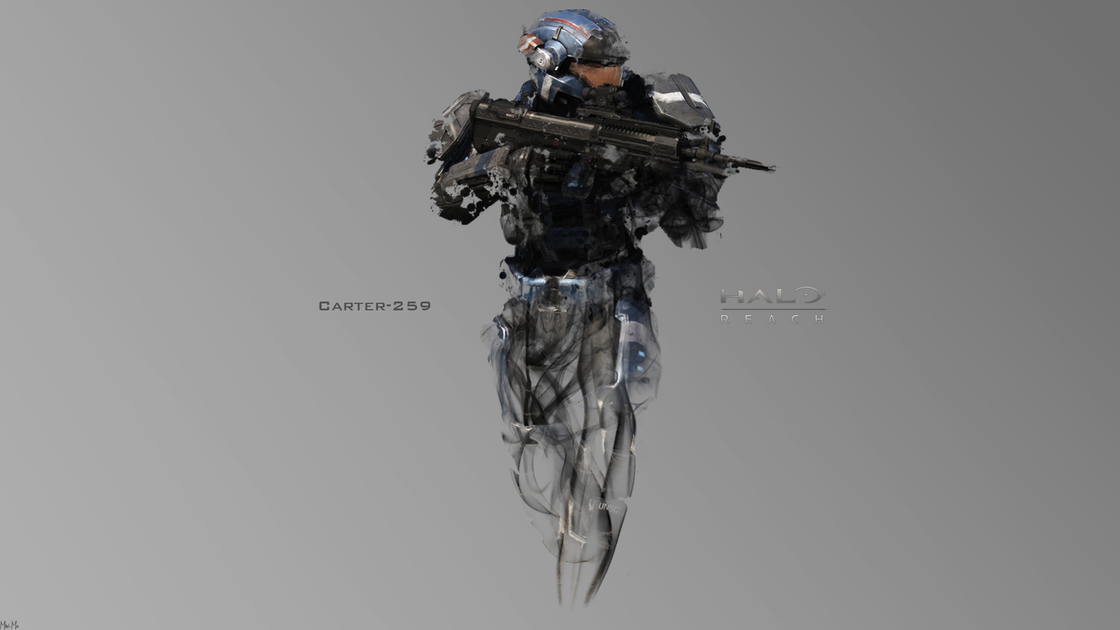 Wallpaper Halo Soldier Gun Carter 4k Ultra HD