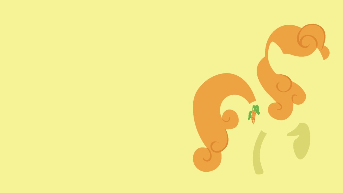 Carrot Top Minimalistic Wallpaper By Kitana Coldfire On
