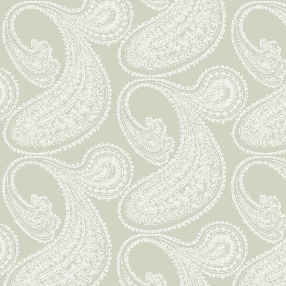 Rajapur By Cole Son White Soft Grey Wallpaper