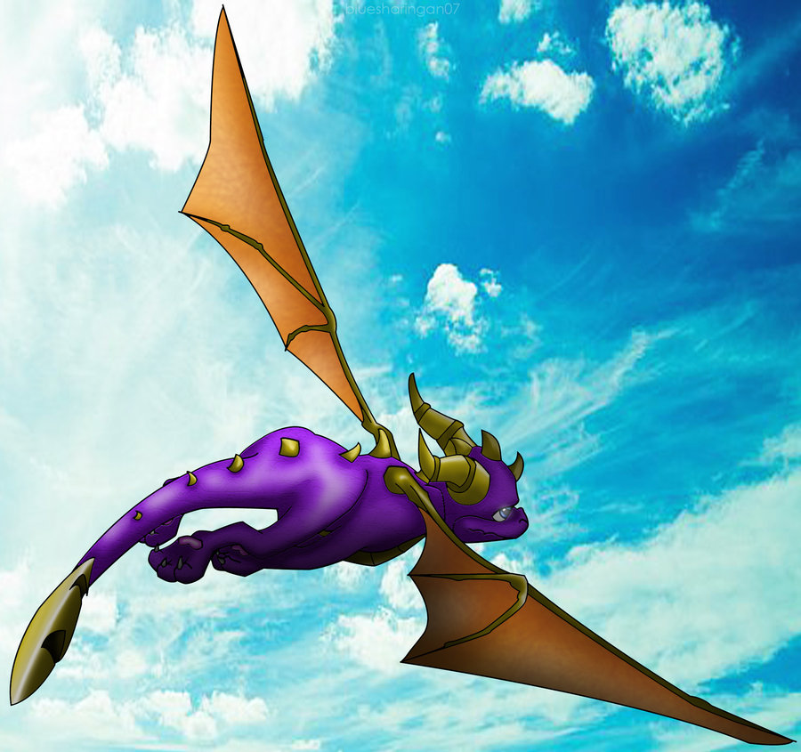 Spyro The Dragon By Bluesharingan07