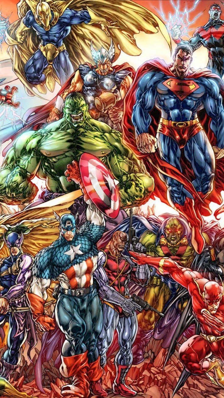 Marvel iPhone Wallpaper Top Background