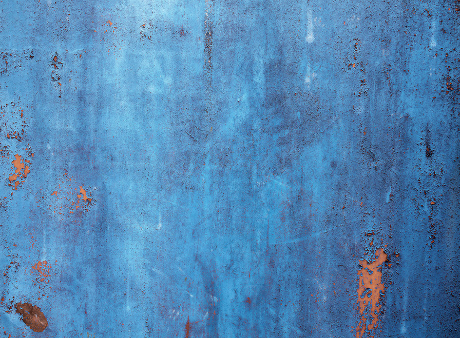Blue Rusty Metal Background Texture PhotoHDx