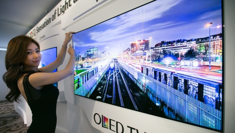 Lg Wallpaper Tv Lgs New Is Ultra Thin Bendable Can Be