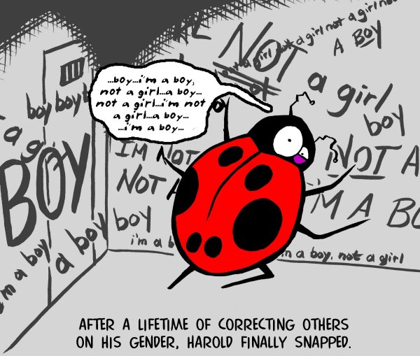 Cartoon Girl Ladybug Cartoons And Ics By Mark R