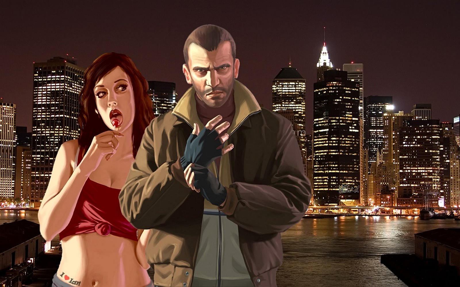 Grand Theft Auto Iv Gta4 HD Widescreen Wallpaper