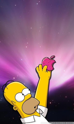 Bigger Homer Simpson Wallpaper HD For Android Screenshot