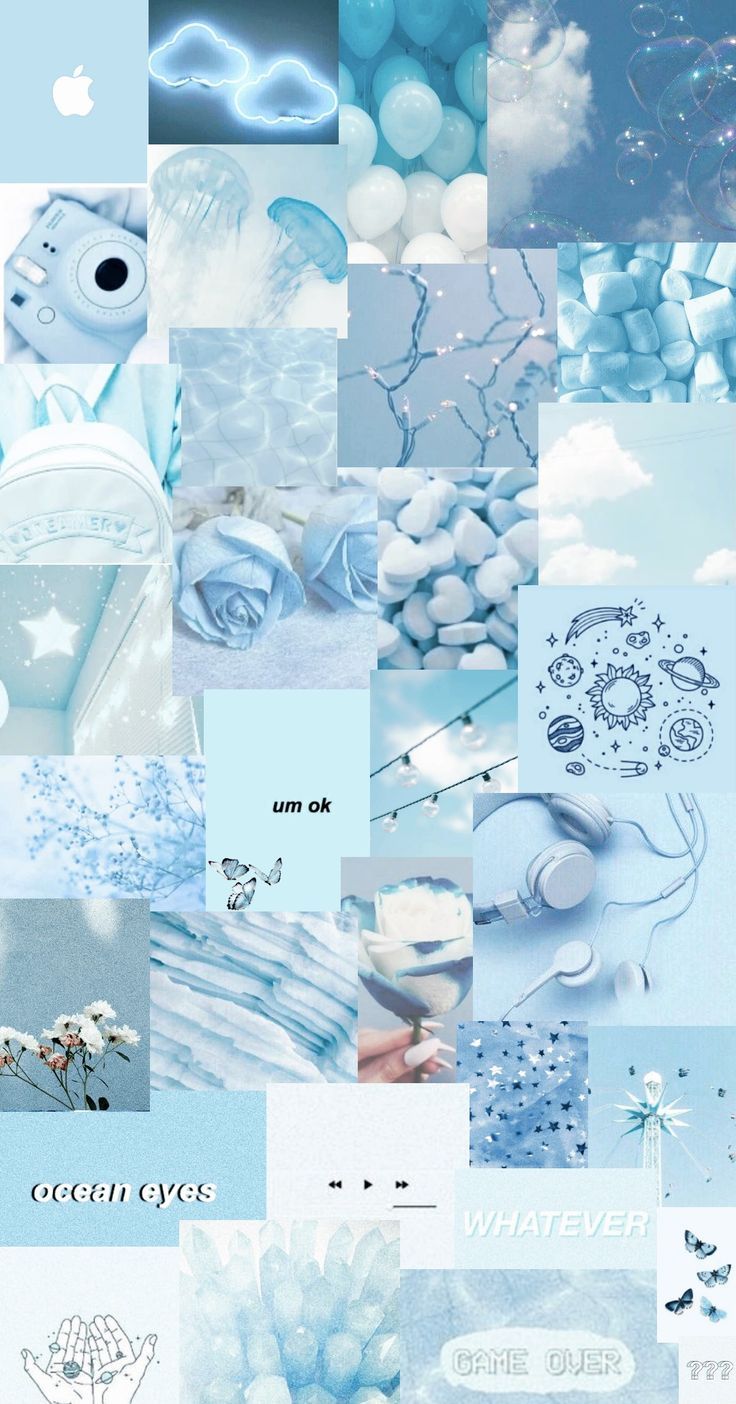 Blue Aesthetic Wallpaper In
