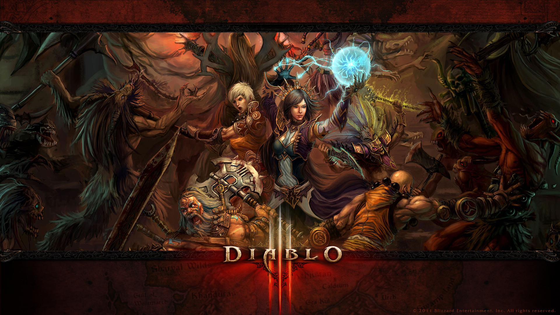 Diablo 3 Galaxy Wallpaper 8K 7680x4320 by ThomasFentyTurner on DeviantArt