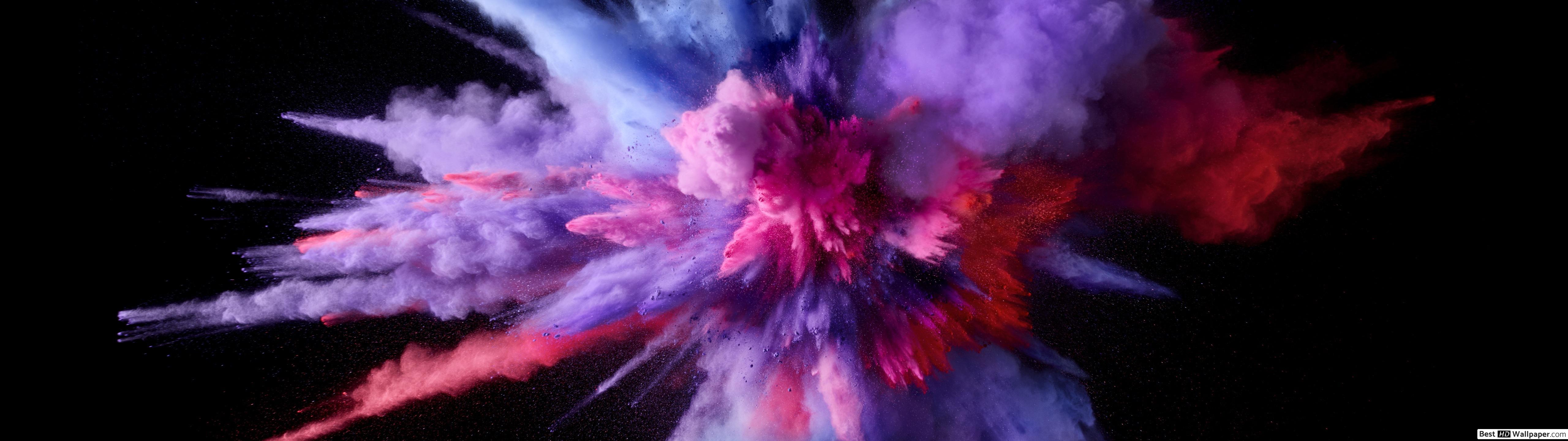 Colorful Smoke Background HD Wallpaper Teahub Io