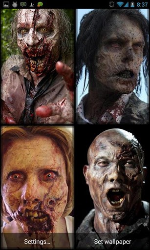 Bigger Walking Dead Live Wallpaper For Android Screenshot
