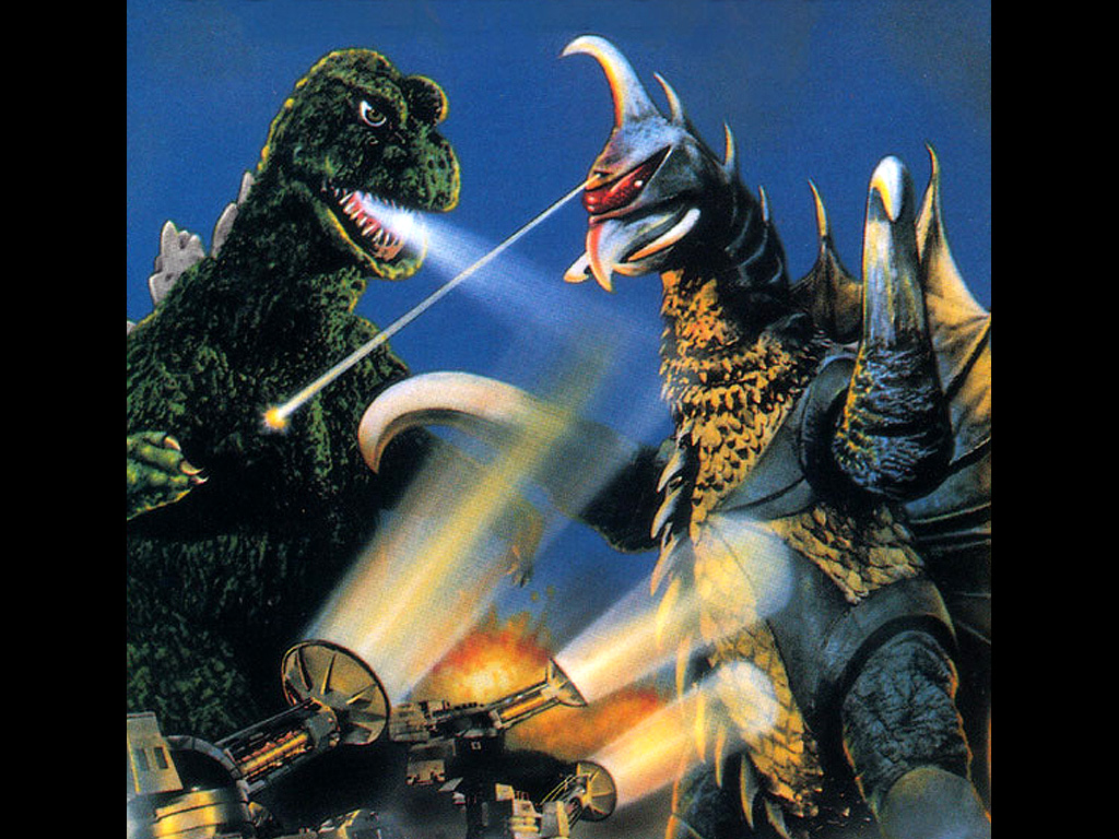 Godzilla Vs Gigan Puter Wallpaper Desktop Background